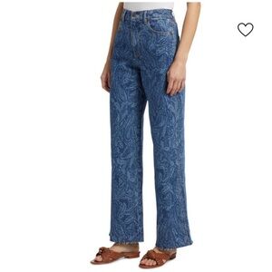 Veronica Beard Paisley Jeans
